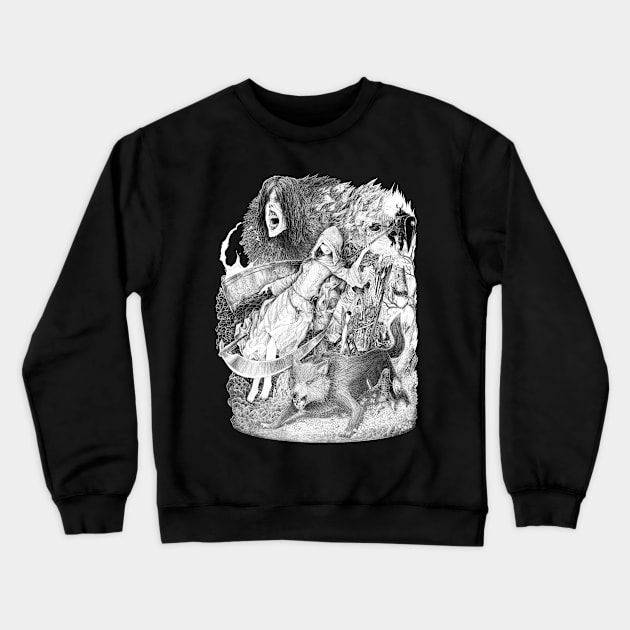 Painted World of Ariandel Crewneck Sweatshirt by andrerb